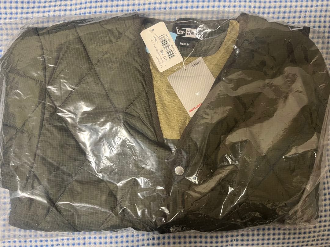 ニューエラゴルフ インサレーティッド キルティング セットアップ M