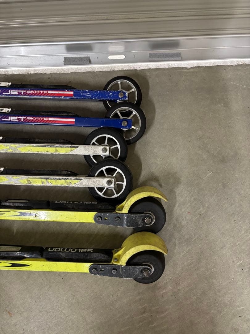 スノースポーツ用ローラースキー、クラシカル、フリー