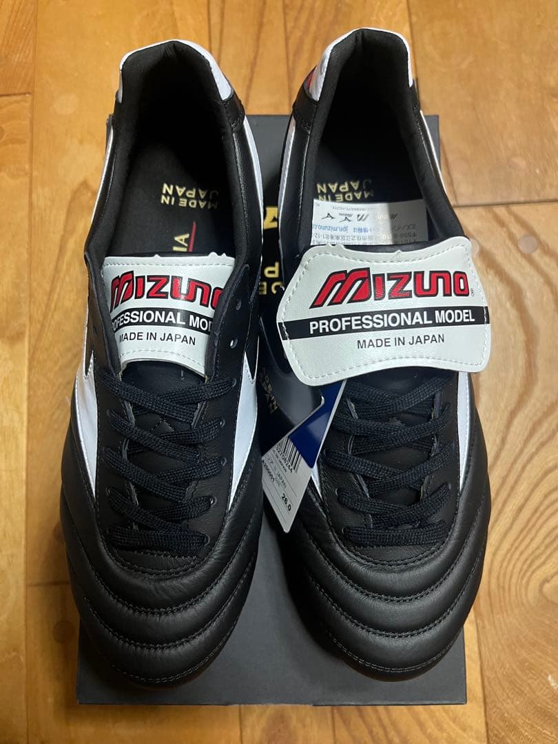 新品　旧品番　特価　ミズノ　モレリア 2 JAPAN 折り返しタン 27.5cm