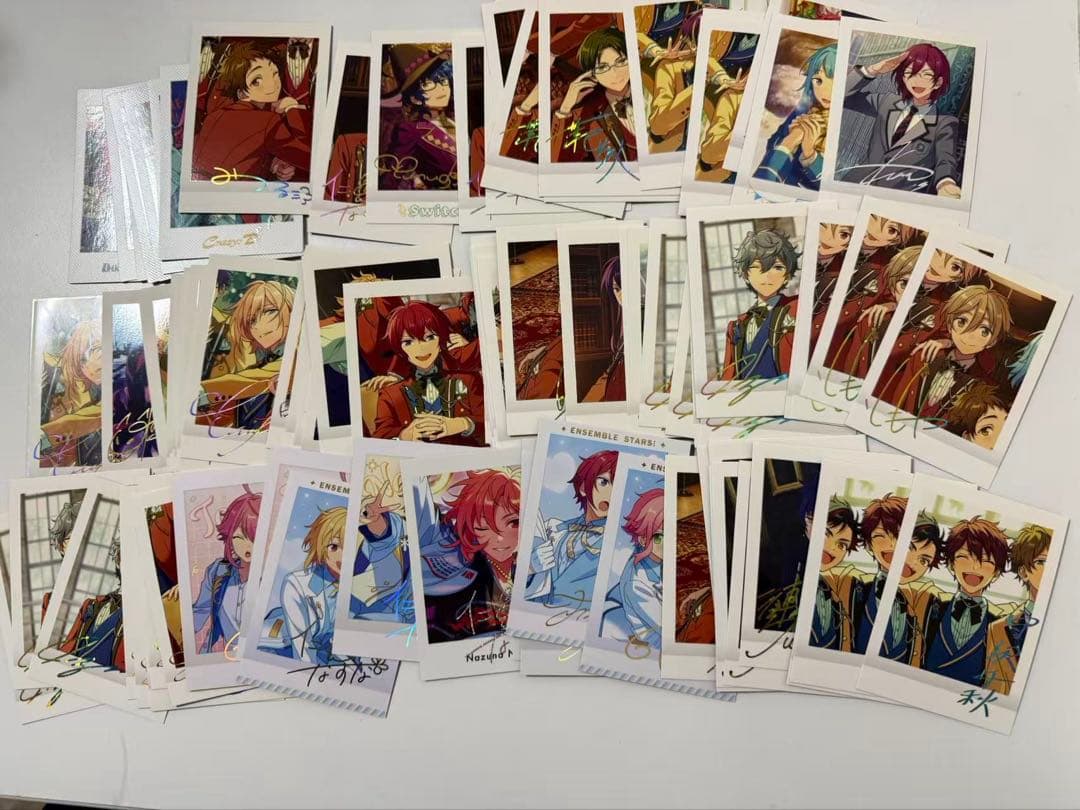 あんスタ紙類トレカ　ぱしゃこれぱしゃっつ　クリアカード　まとめ売り　箔押し