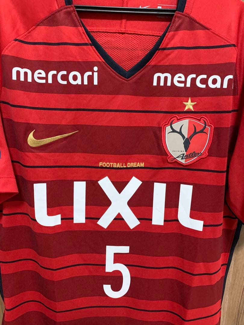 NIKE 鹿島アントラーズ 2018年 選手支給 ユニフォーム 植田直通