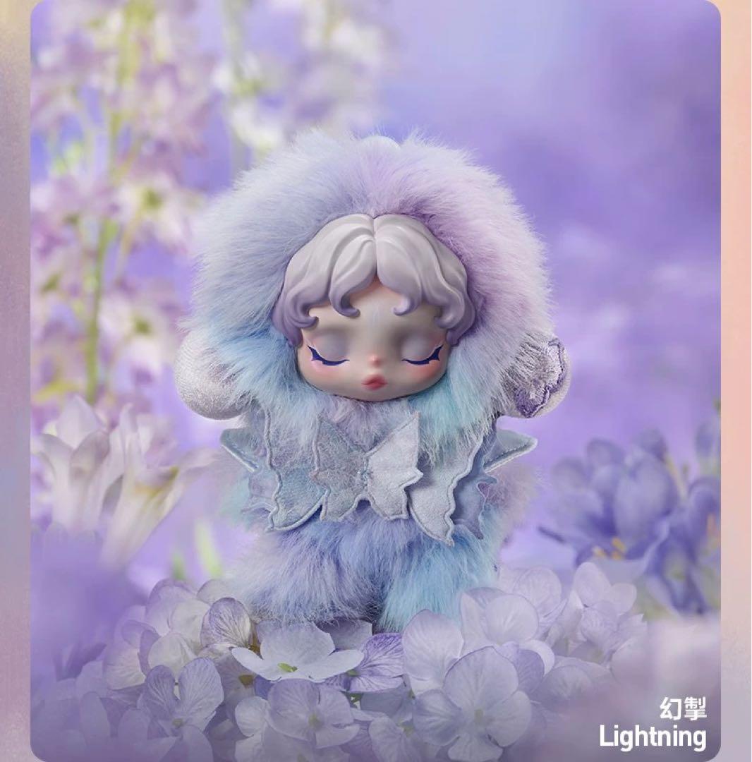 海外正規品POPMART OSKULLPANDA 光織園 ぬいぐるみランダル発送