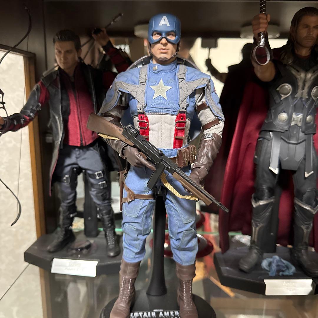 Marvel キャプテン・アメリカ ホットトイズアクションフィギュア