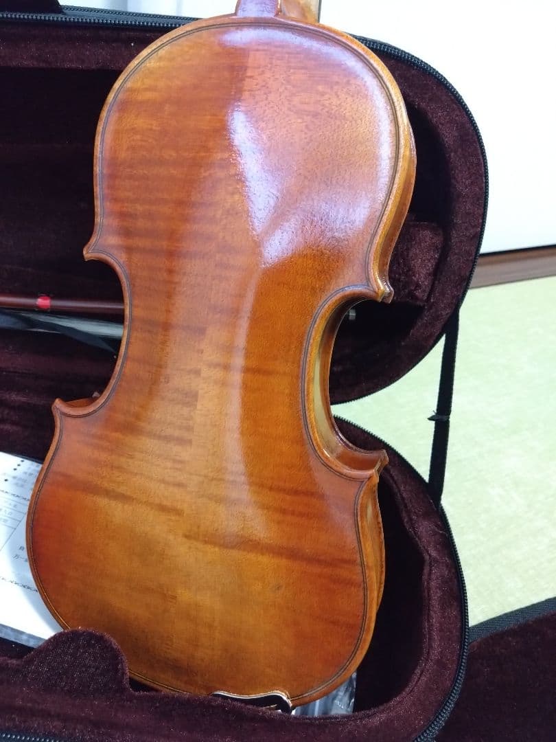 再値下★子ども用バイオリン1/4　ニコロ・サンティ NSN50/SAY予備弦付き