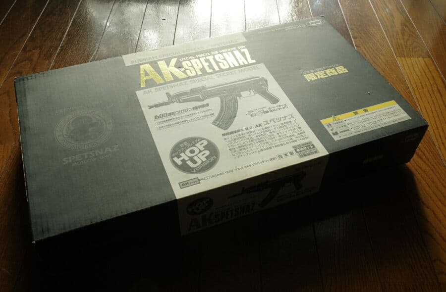 東京マルイ AK-SPETSNAZ サイトマウント付き 限定絶版品