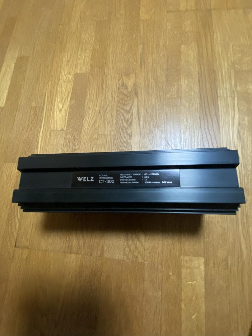 WELZ CT-300 1ｋWダミーロード　取説、箱付き