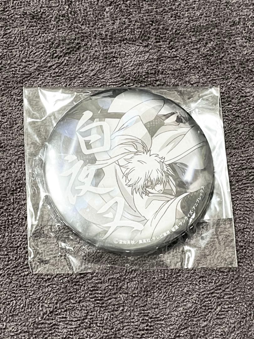 銀魂 缶バッジ 白夜叉 坂田銀時 ナンジャタウン