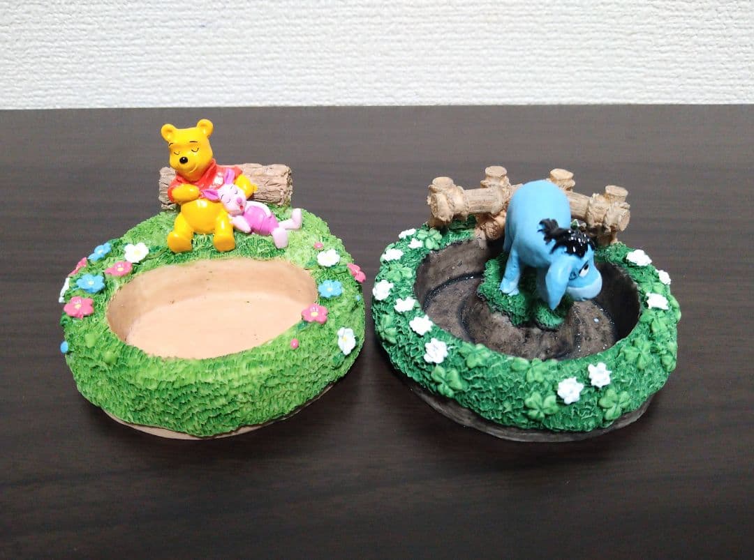 くまのプーさん　栽培キット　陶器　置物　ガーデニング　インテリア【未使用品】