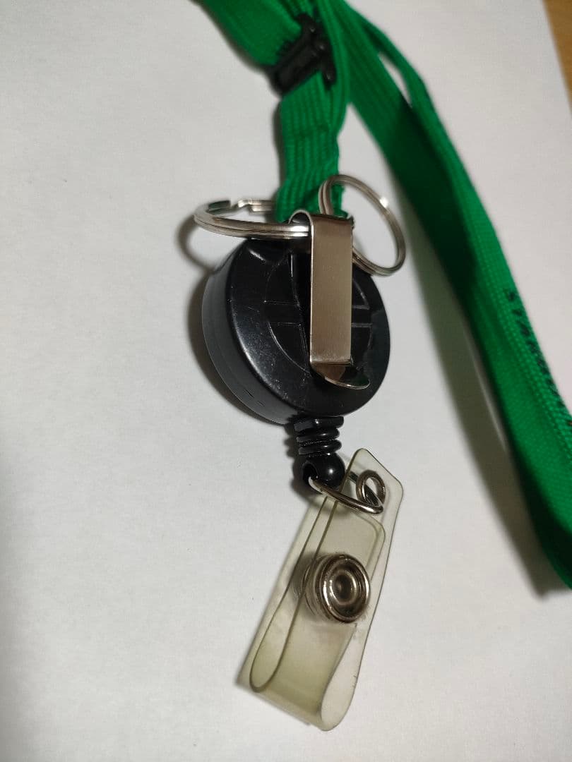 スターバックス リール付きストラップ IDホルダー　旧ロゴ　非売品