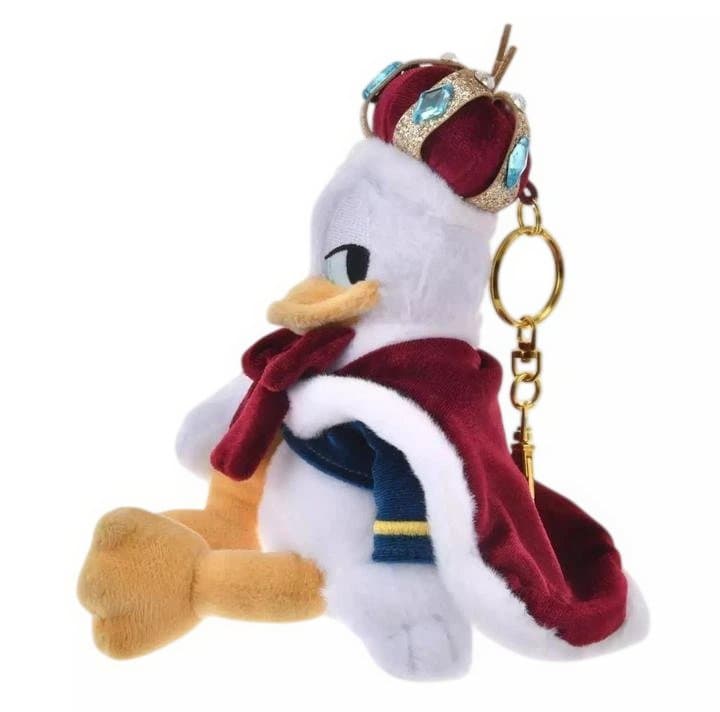 DONALD THE KING BIRTHDAYドナルド ぬいぐるみキーホルダー