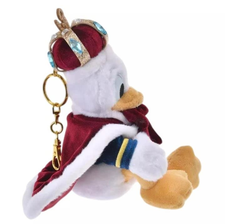 DONALD THE KING BIRTHDAYドナルド ぬいぐるみキーホルダー