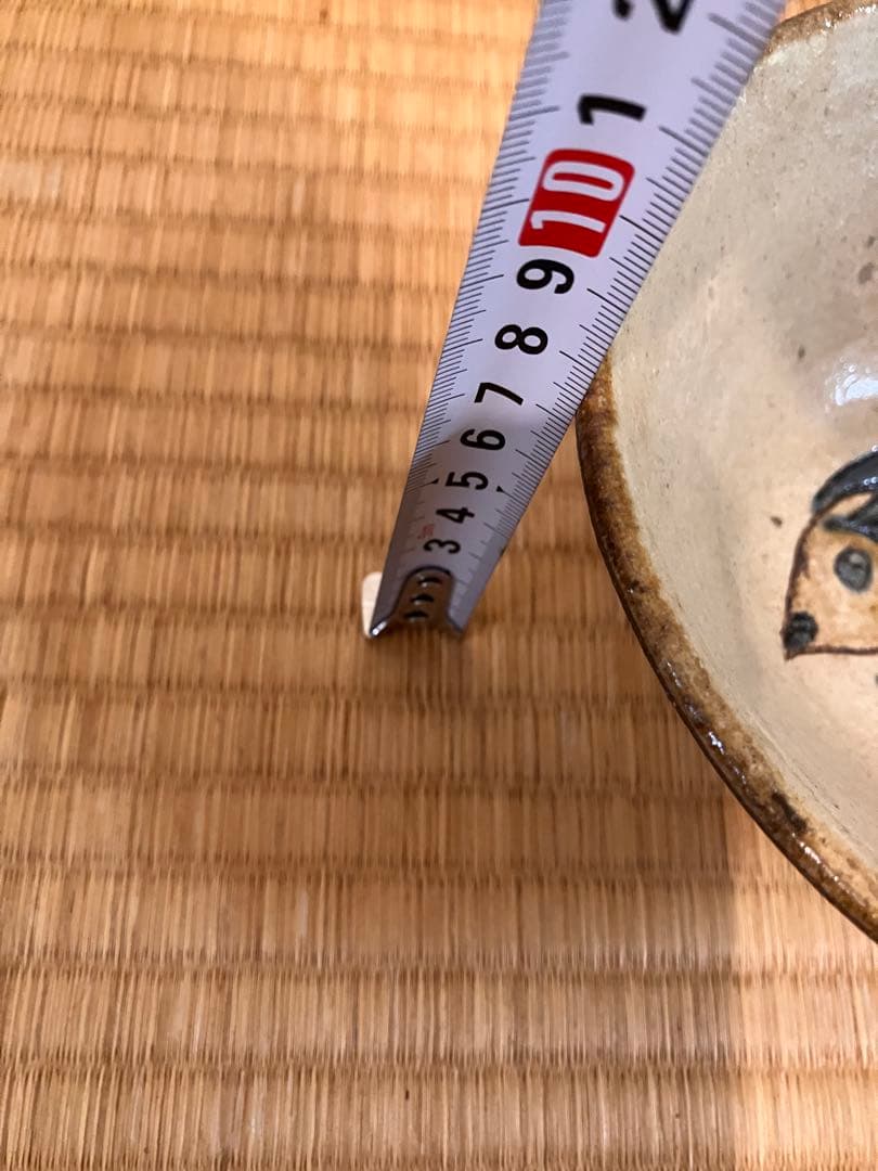 金城次郎　魚紋マカイ　5寸　壺屋時代作品　民藝　やちむん