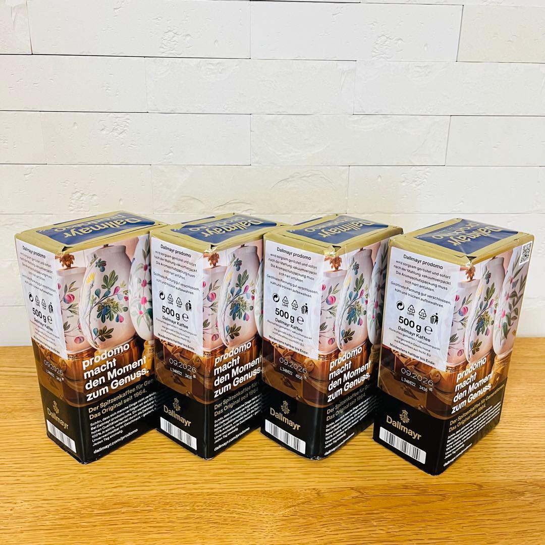 ダルマイヤーコーヒー　プロドモ500g 4個セット