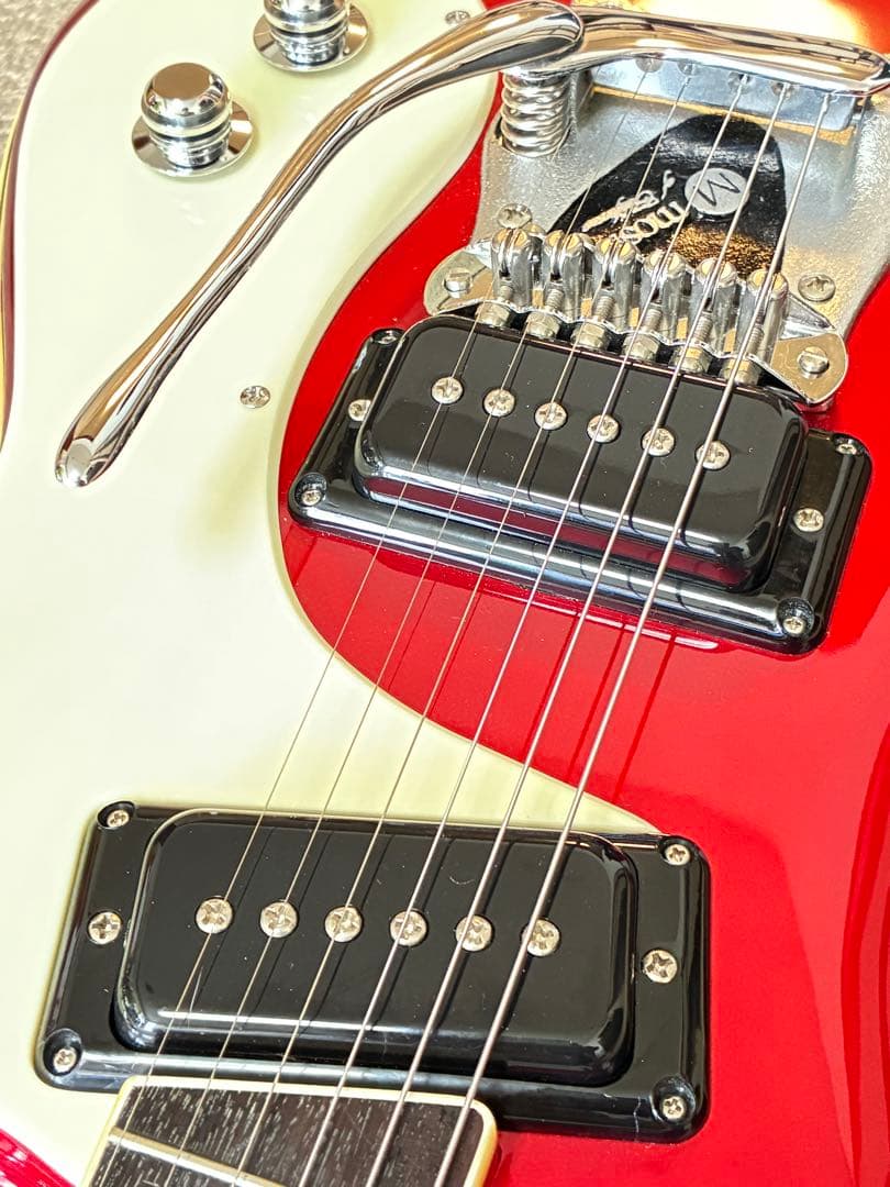 ■美品！USAモズライト 1963リイシュー！演奏動画あり！ハードケース付