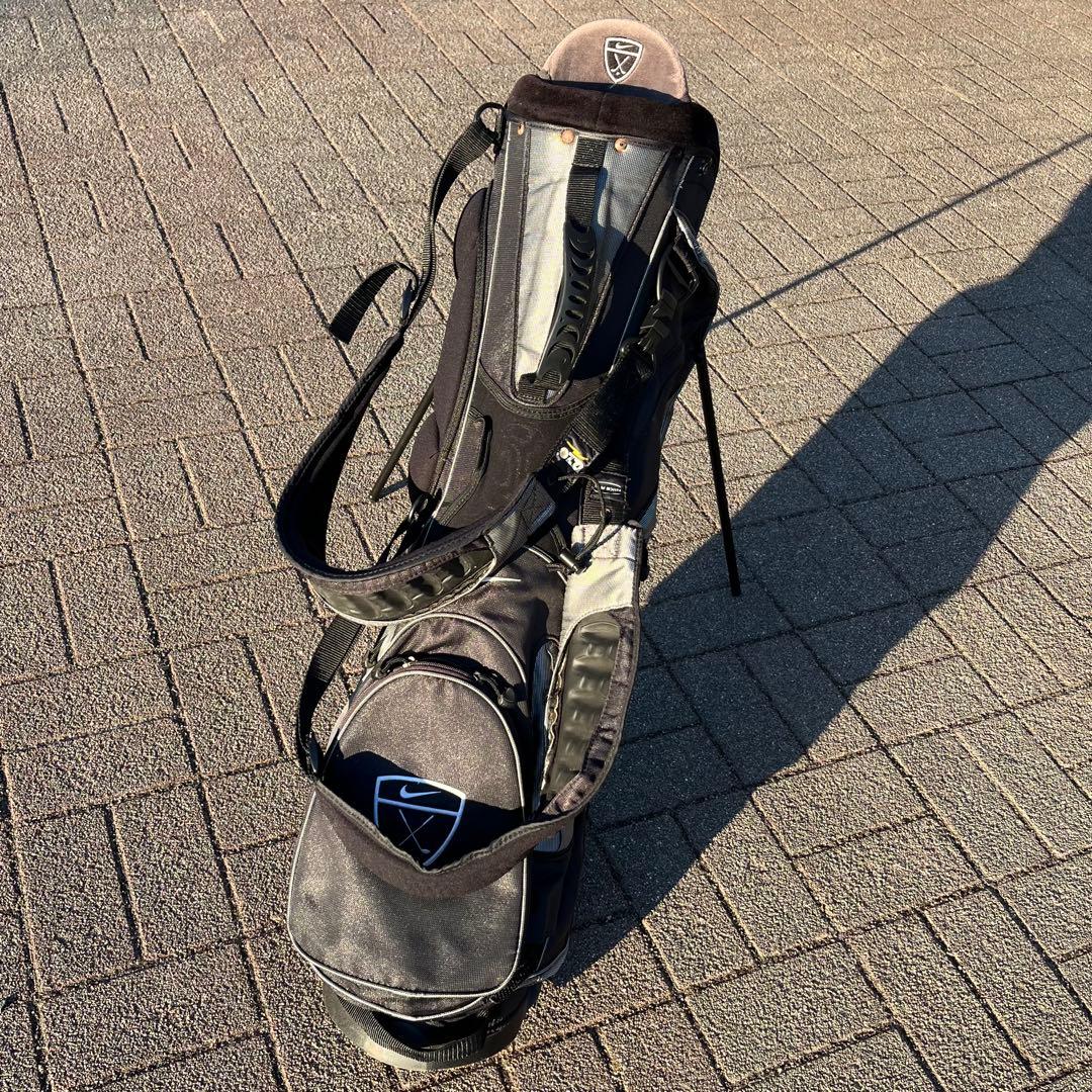 NIKE キャディバッグ ゴルフバッグ 7分割 軽量 スタンド付き