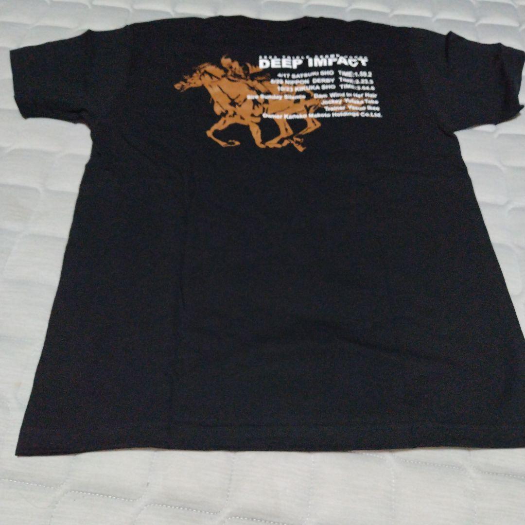 競馬　ディープインパクト三冠記念グッズ　Ｔシャツ　タオル　キャップ オマケつき