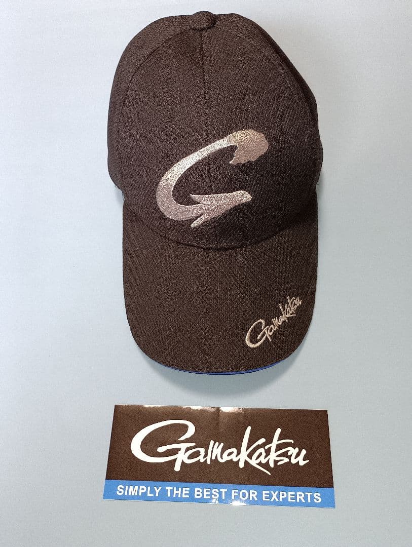 がまかつG杯 帽子2点　ステッカー3枚　セット