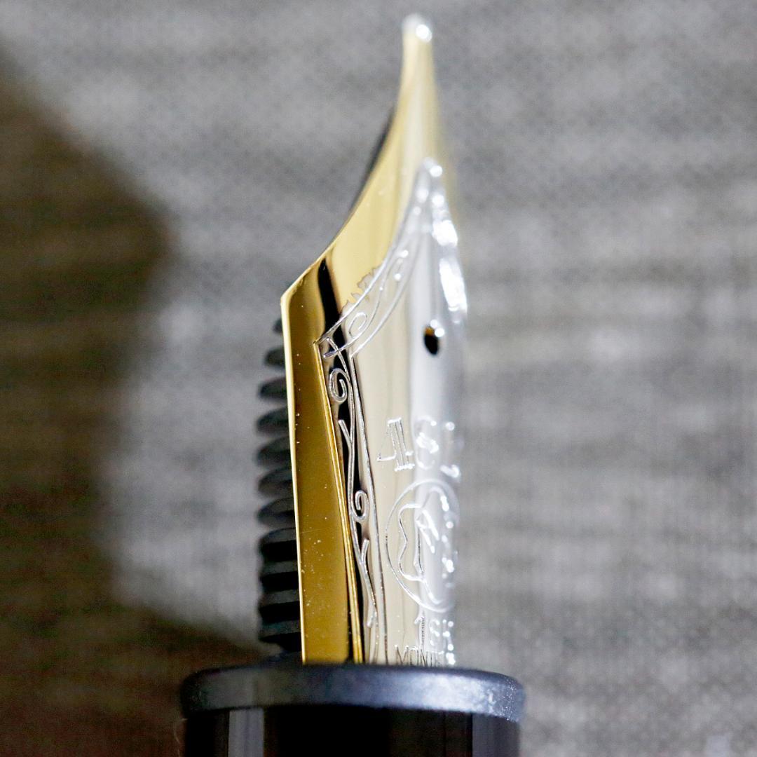 【レア 送料込み】モンブラン 万年筆 １４６３ バーメイル バーレイ ソリテール