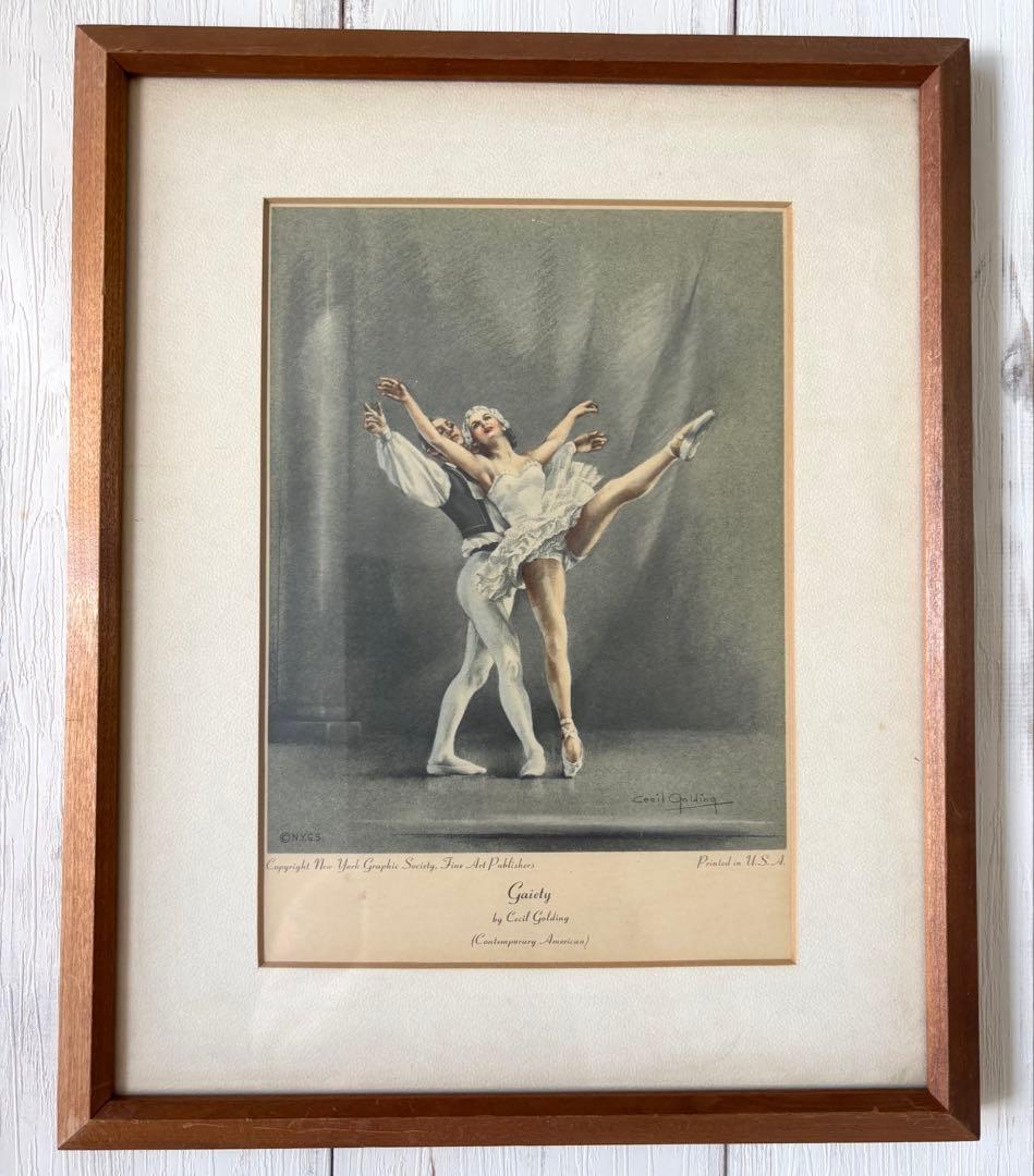 セシルゴールディング（Cecil Golding）プリントアート 2点セット