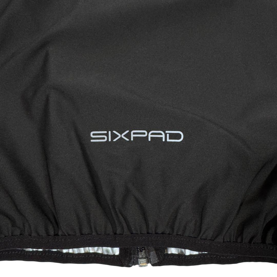 【美品】男女兼用 SIXPAD フード付 セットアップ サウナスーツ 上下M