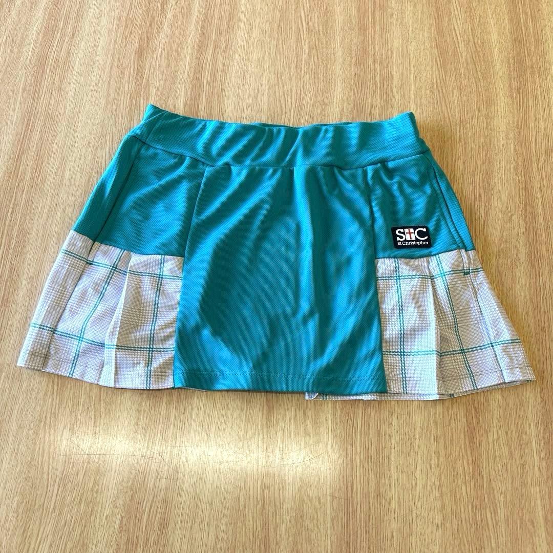 セントクリストファー レディーステニスウエア ゲームシャツスコートセットアップM