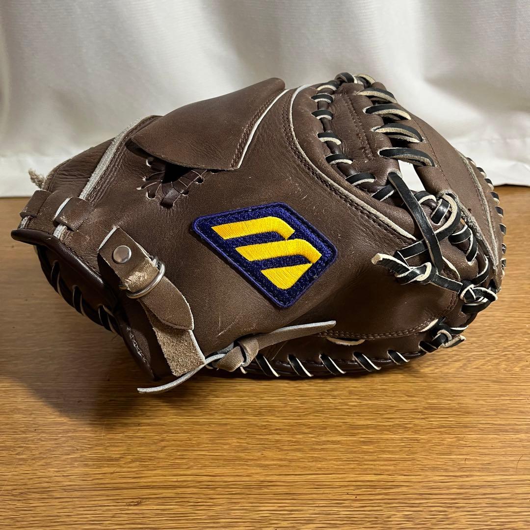 ミズノ ワールドウィン 一般軟式 キャッチャーミット 美品 日本製 大人用