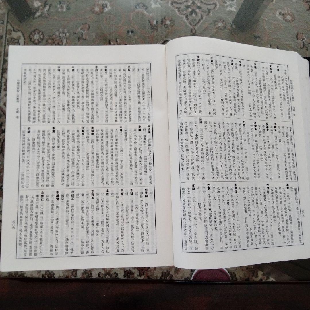 【中国美術家人名辞書】書道絵画大家10万人以上略歴尽覧中国書道絵画研究者座右の書