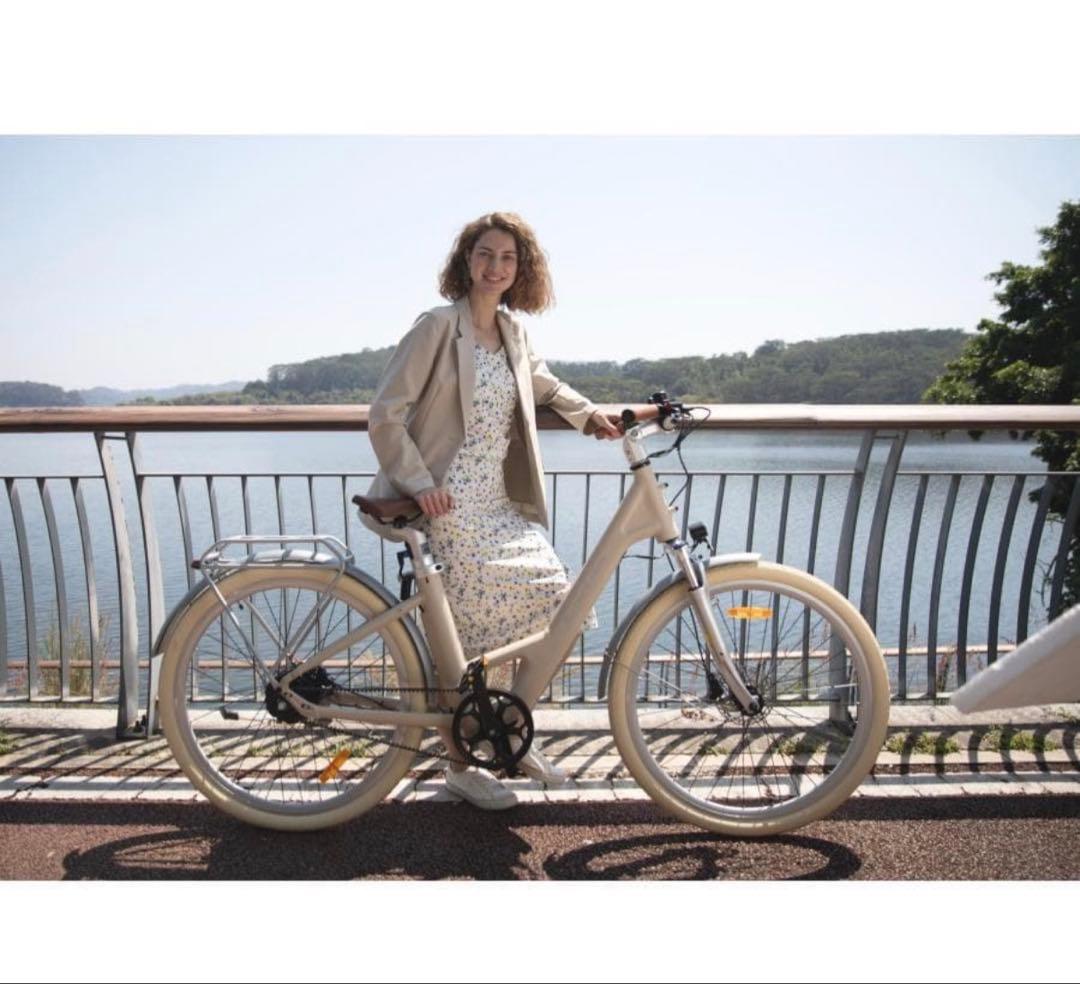 ADO Air 28 Pro電動アシスト自転車 ベージュ