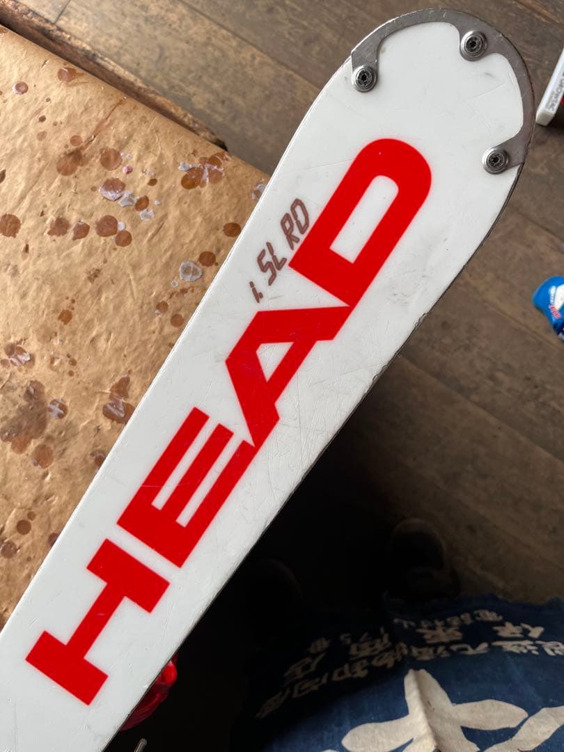 HEAD SL RD スキー板 ホワイト/レッド