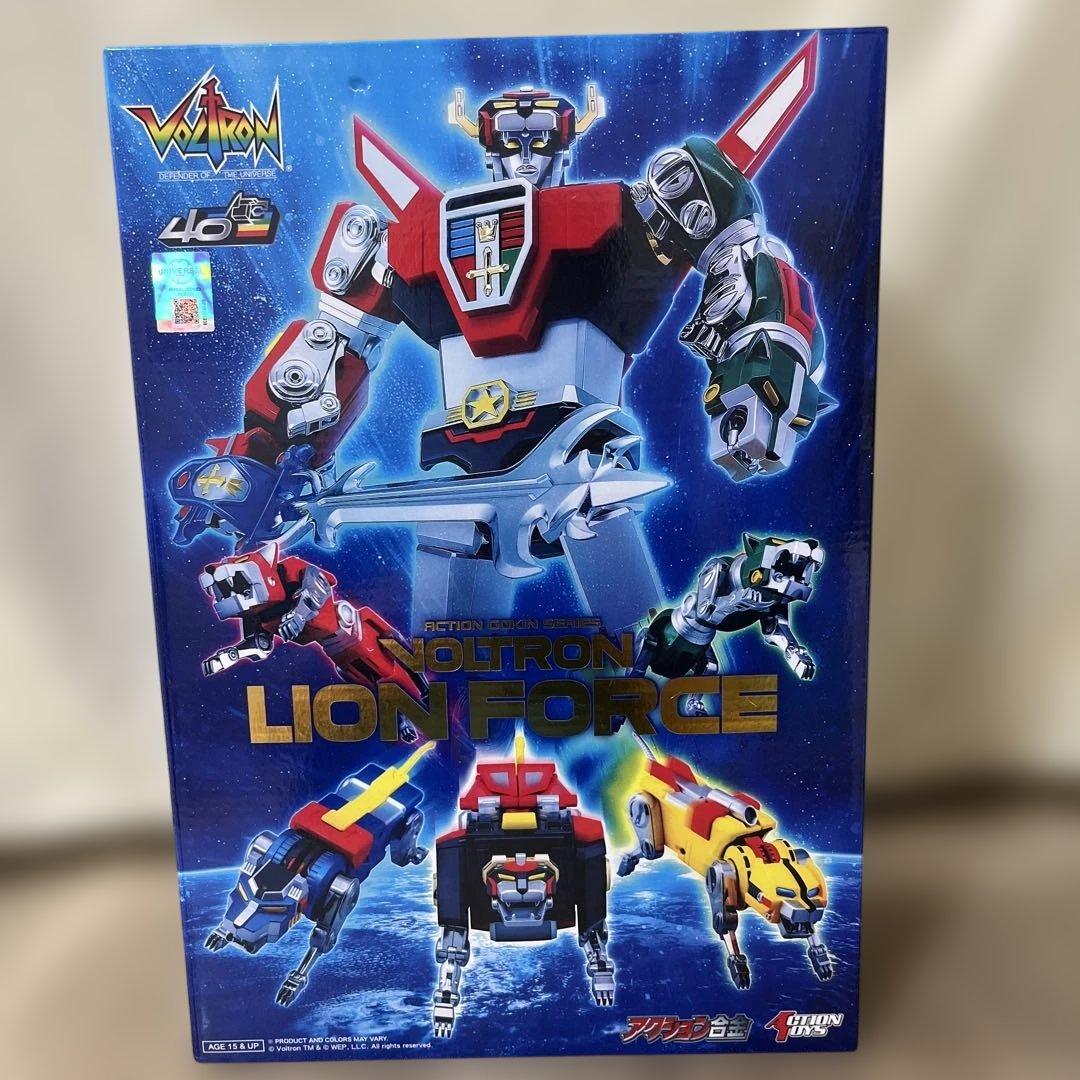 アクション合金　ボルトロン　ライオンフォース