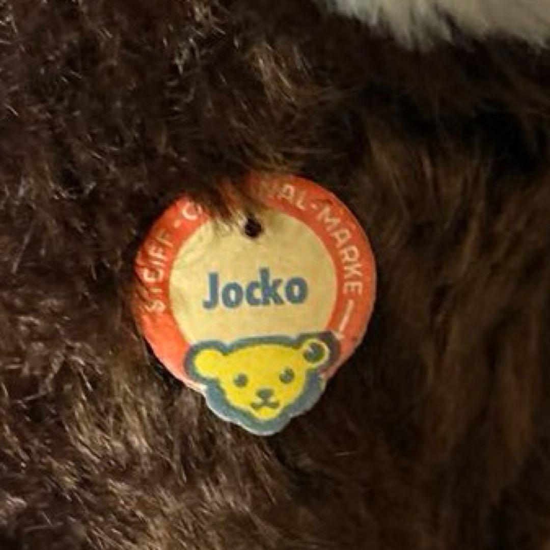 steiff ヌイグルミ Jocko チンパンジー 猿 ドイツ シュタイフ