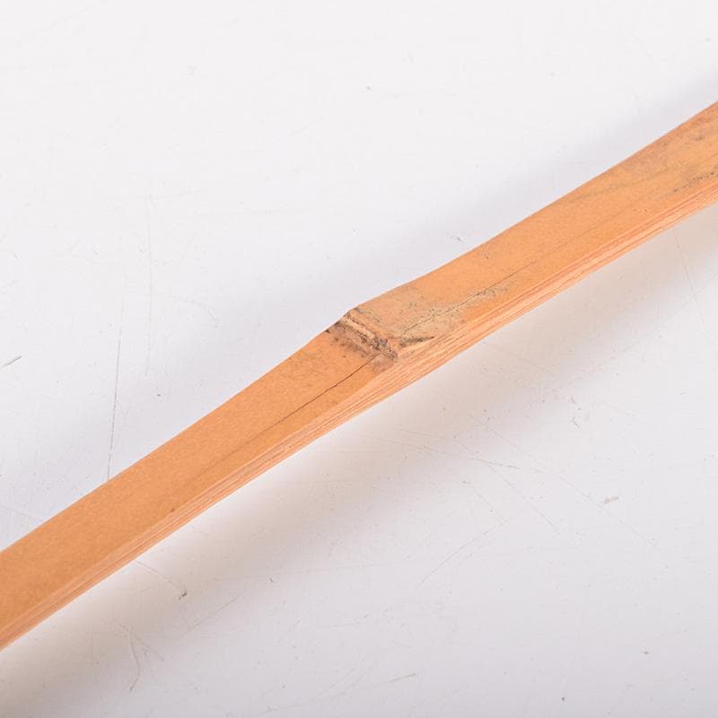 茶道具　表千家十三代即中斎　自作茶杓　銘「松竹梅」　書付共筒共箱　M　R8041