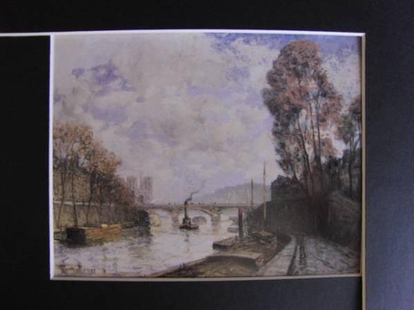 フランク・ボッグズ、「PONT ST. MICHEL」、海外版超希少レゾネ