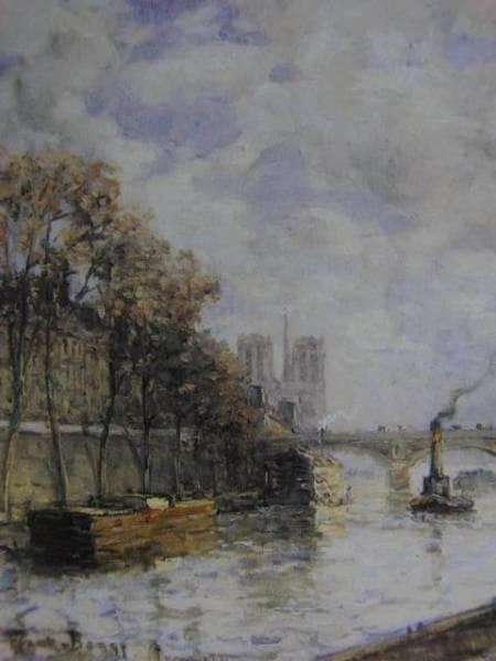 フランク・ボッグズ、「PONT ST. MICHEL」、海外版超希少レゾネ