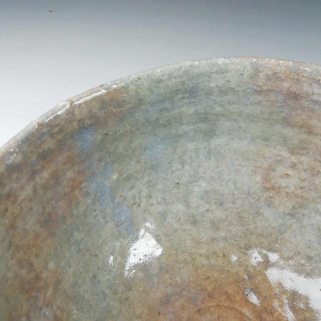 Ｔ８７　茶碗　『萩茶碗』『泉流山　吉賀大雅』　共箱　抹茶碗　茶道具