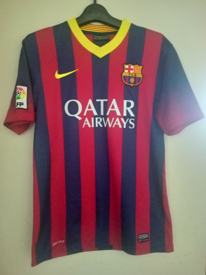 【★シャビ＃6★バルセロナ 2013-2014 ホームユニフォーム Sサイズ】