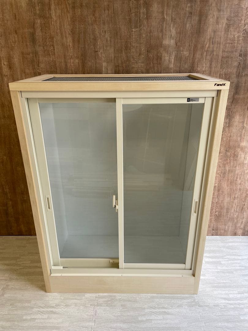 FandK 爬虫類木製ケージ　イグアナ用　サッシ仕様