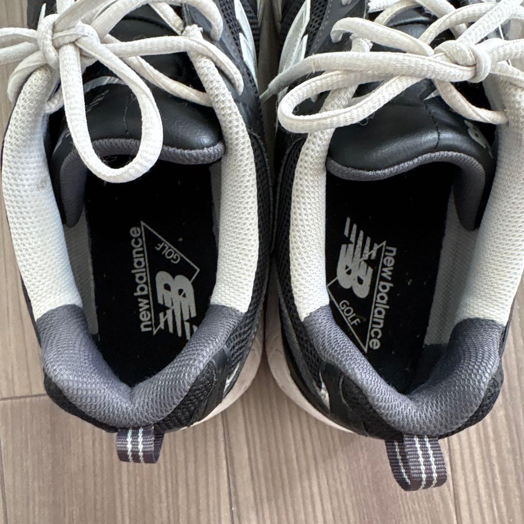 【ニューバランス28cm】ゴルフシューズ（黒）