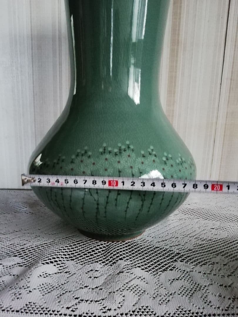 高麗磁器（青磁）花瓶