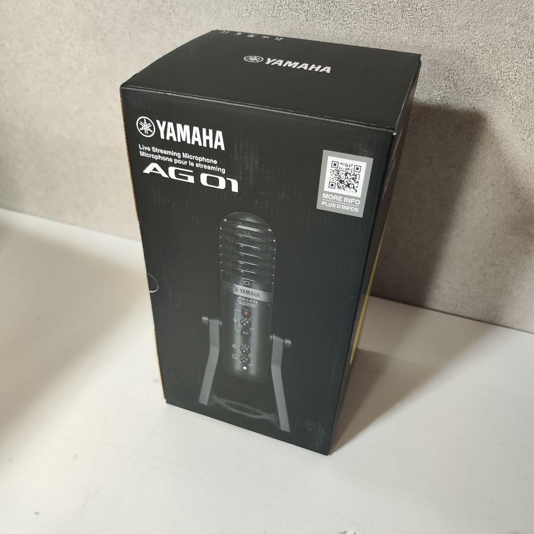 新品 YAMAHA AG01 B ライブストリーミングマイクロフォン