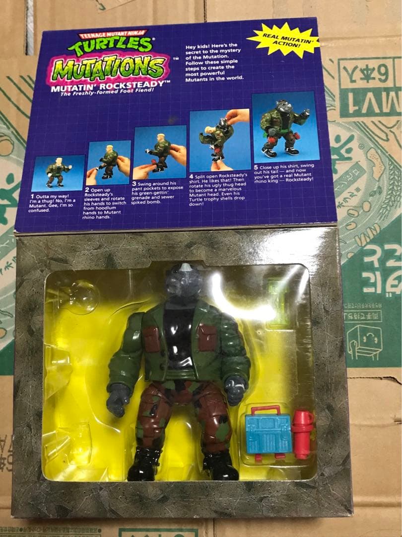 ミュータント タートルズ ミケランジェロ レオナルド ロックステディ