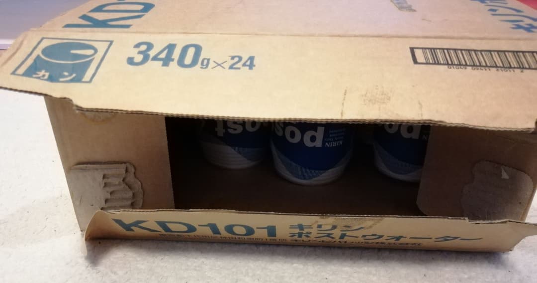 キリン ポストウォーター ツイストボトル＆缶１４本＆缶ケース