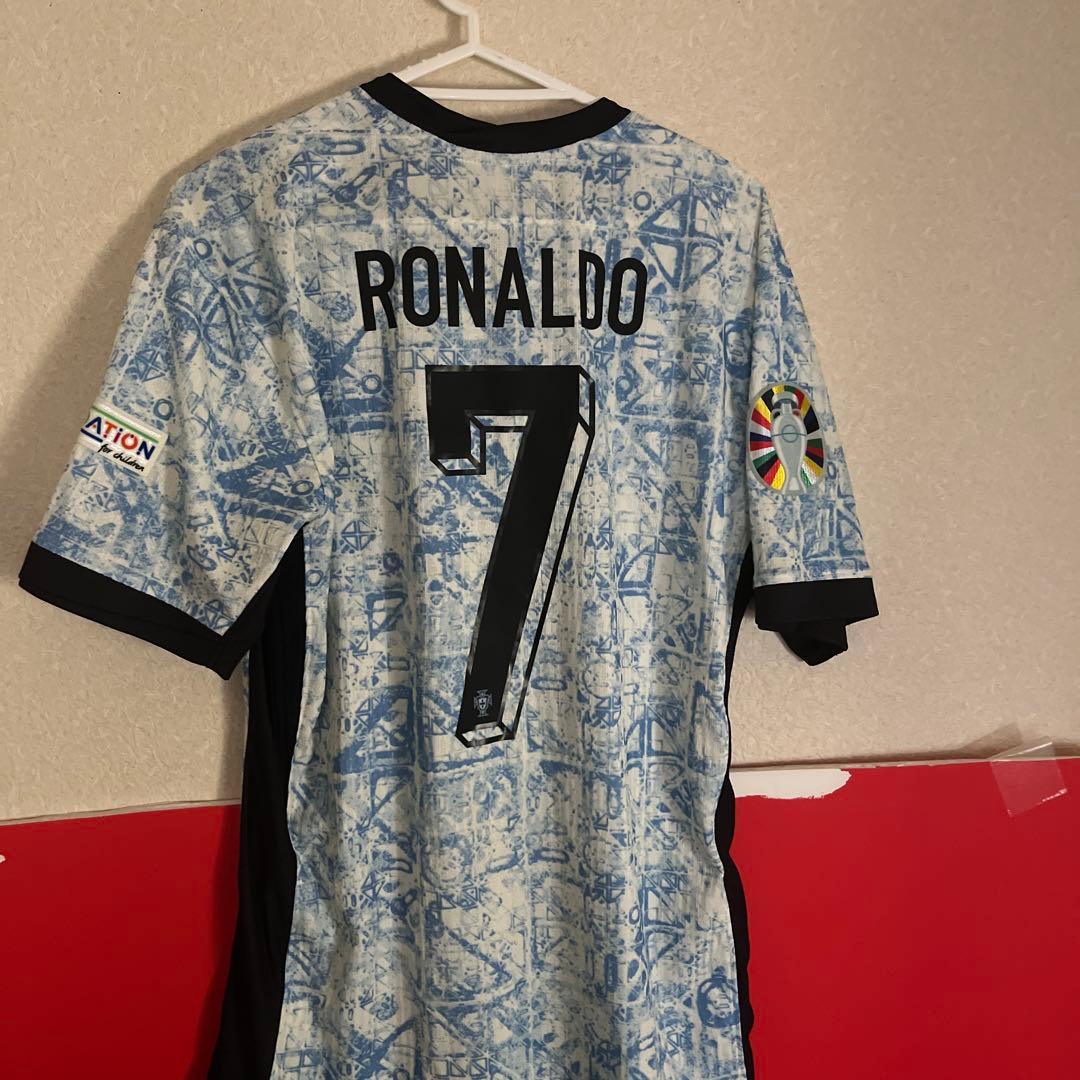 激レアNike ポルトガル RONALDO 7 クリロナアウェイユニフォーム