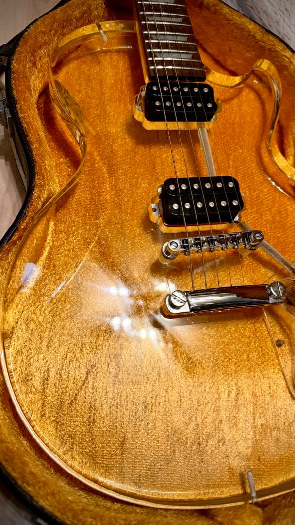 【レア・透明】アクリルレスポール