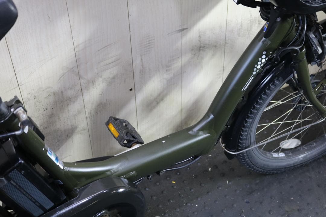 ブリヂストン アンジェリーノプティット e A20L84 8.7AH 無光沢緑