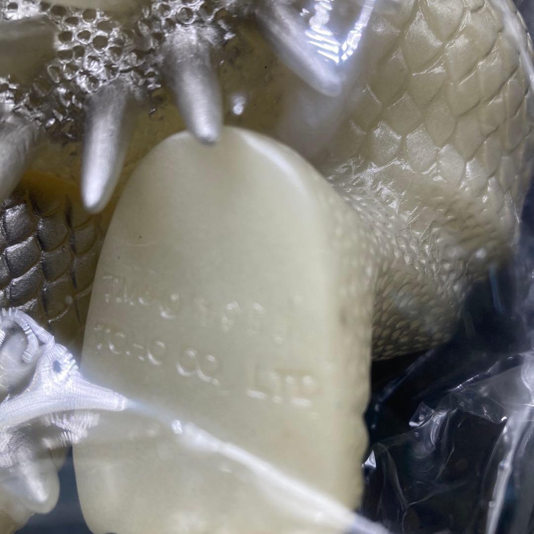 最終価格♡珍品♡ 未開封　未使用品　マルサンソフビ　アンギラス　蓄光版 約30㎝