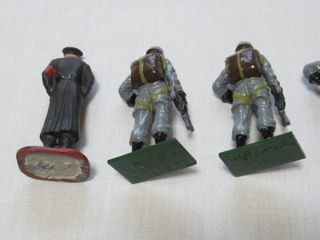 1980年代 英国製◆フュージリア SET19 ミニチュア WW2ドイツ歩兵6体