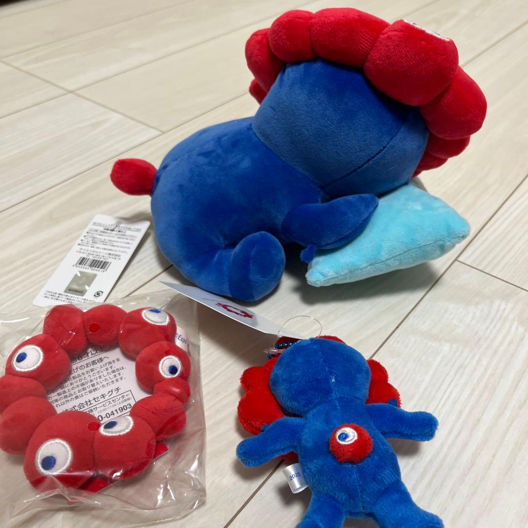 ミャクミャク　ぬいぐるみセット