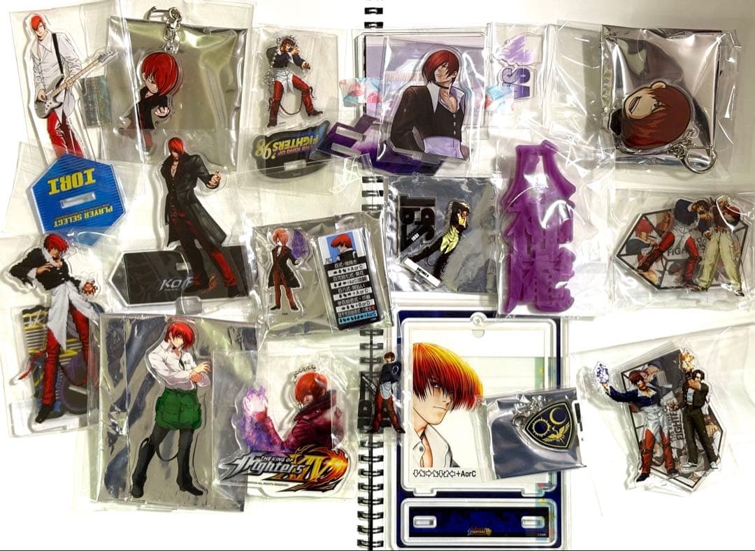 KOF 八神庵 アクリルスタンド アクリルキーホルダー まとめ売り A