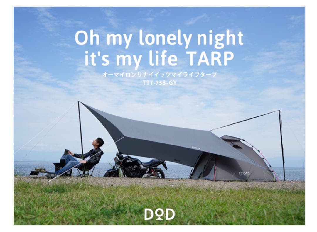 【未使用】DOD オーマイロンリーナイ　タープ